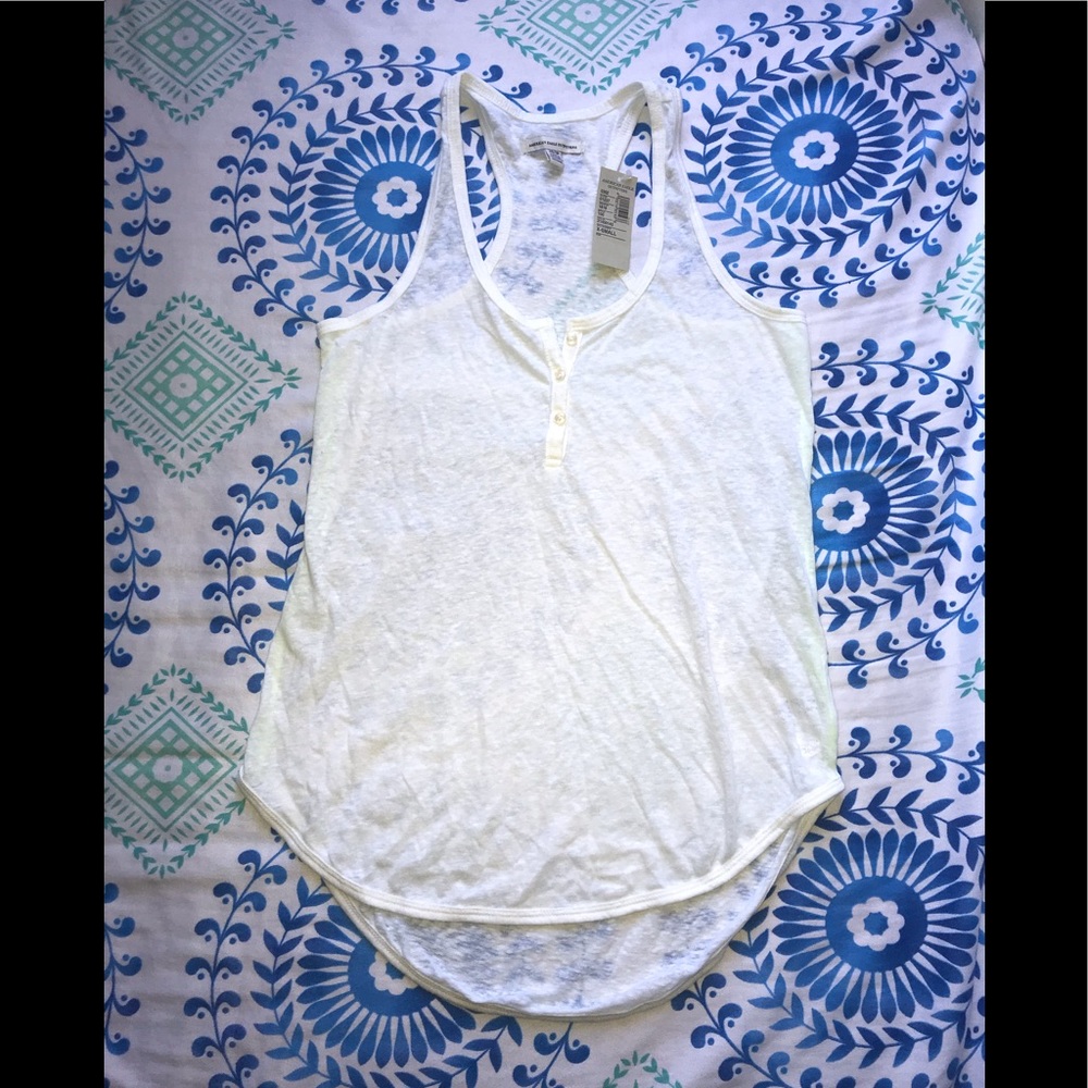 White tank top